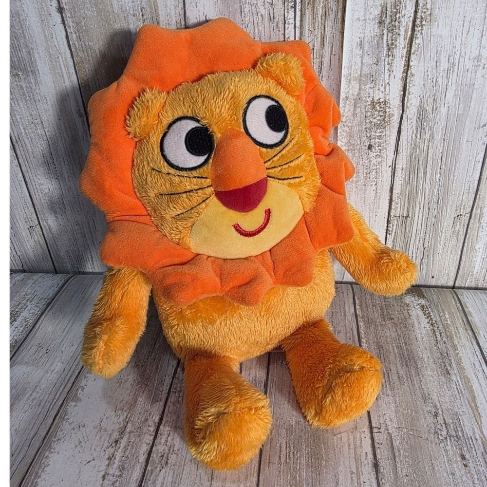 Kohl's Cares Plush Orange Lion Stuffed Animal Toy Kids - Picture 2 of 4